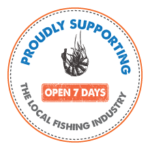 Proudly supporting the local fishing industry Proudly supporting the local fishing industry